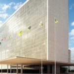 Edifício governamental em Brasília representando divulgação de lista de selecionados para o programa Preparação DF pela Sedet-DF.