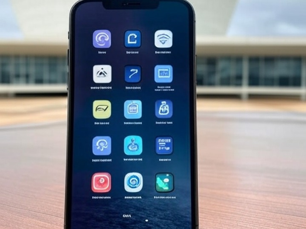 Smartphone exibindo alerta de golpe online em pagamento, com vista para Brasília, representando fraudes na Caesb no DF.