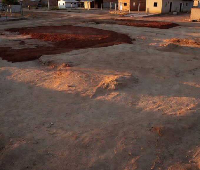 Bairro residencial em Vicente Pires com casas e terrenos afetados por edital da Terracap