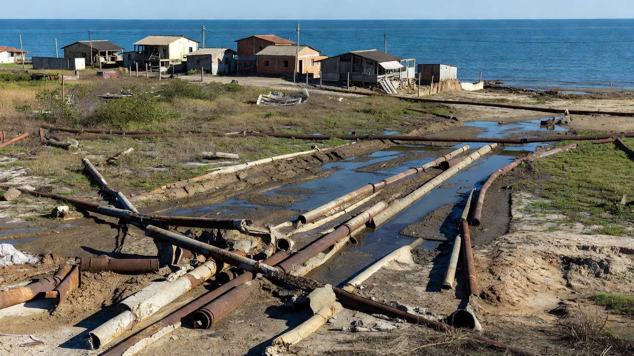 Obras de saneamento em São Sebastião após décadas de espera
