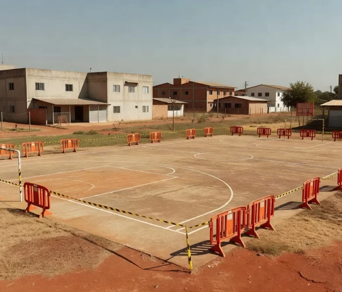Quadra da QNN 3 em Ceilândia interdita para afastar usuários de drogas