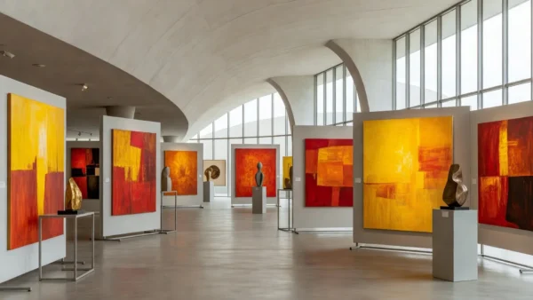 Exposição Cores da Alma no Memorial do TJDFT em Brasília